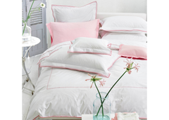Designers Guild "Astor" Duvet Cover Sets in Fushia Pink