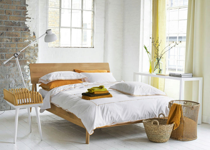 Designers Guild "Astor" Duvet Cover Set in Saffron