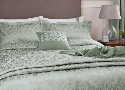 Bedeck of Belfast "Kadir" Duvet Cover Set in Sage