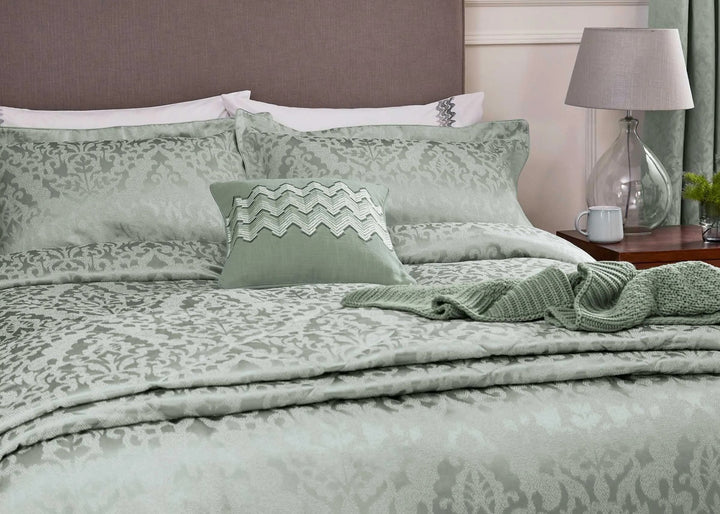Bedeck of Belfast "Kadir" Duvet Cover Set in Sage