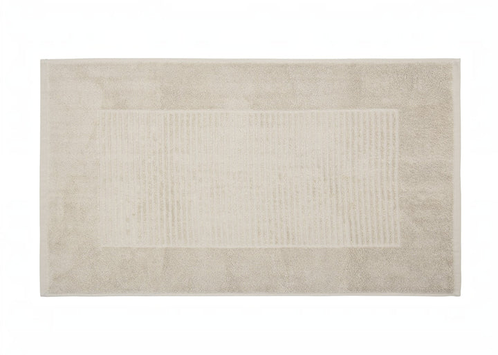Bedeck of Belfast "Alessa" Bath Mat in Linen