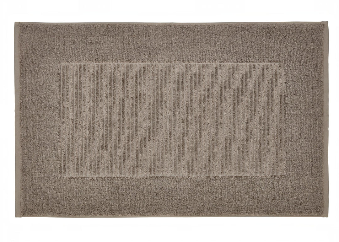 Bedeck of Belfast "Alessa" Bath Mat in Truffle