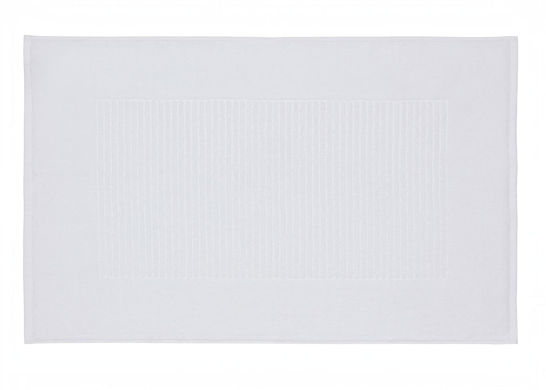 Bedeck of Belfast "Alessa" Bath Mat in White