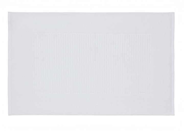 Bedeck of Belfast "Alessa" Bath Mat in White