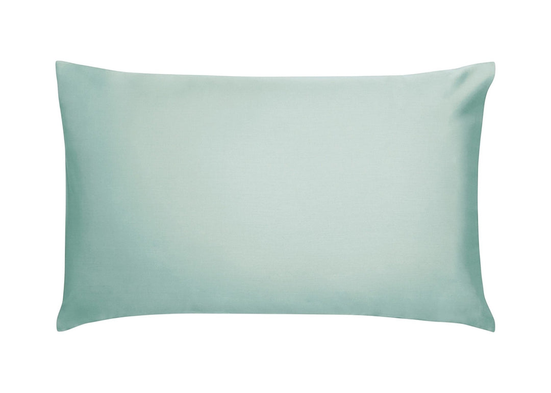 Bedeck of Belfast "400 TC Fine Linens Sateen" Pillowcase in Celladon