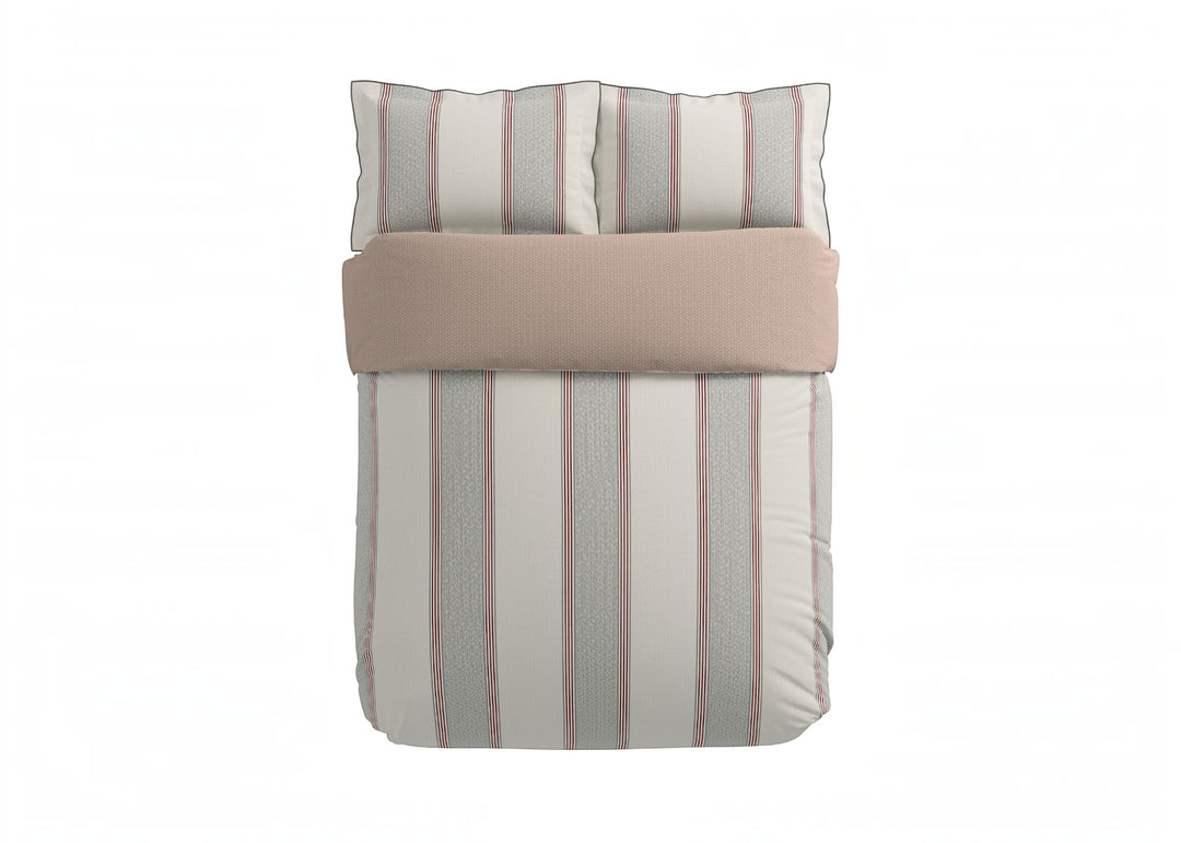 Bedeck of Belfast "Siya" Duvet Cover Set in Grey