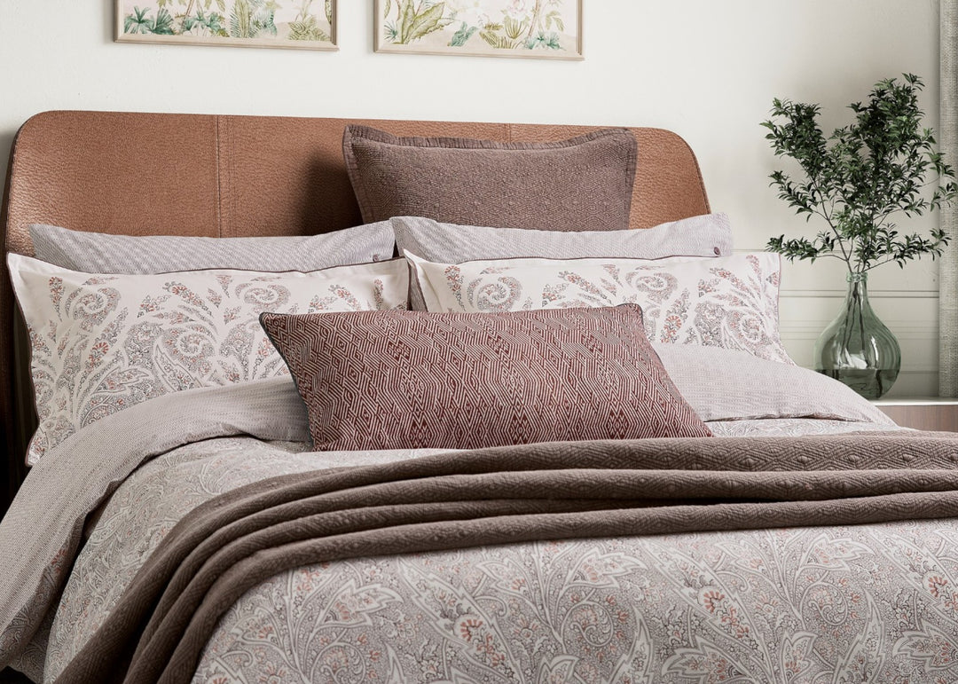 Bedeck of Belfast "Umma" Duvet Cover Set in Charcoal