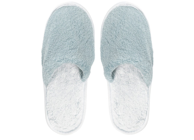 Graccioza "Bicolore" Slippers in Sea mist