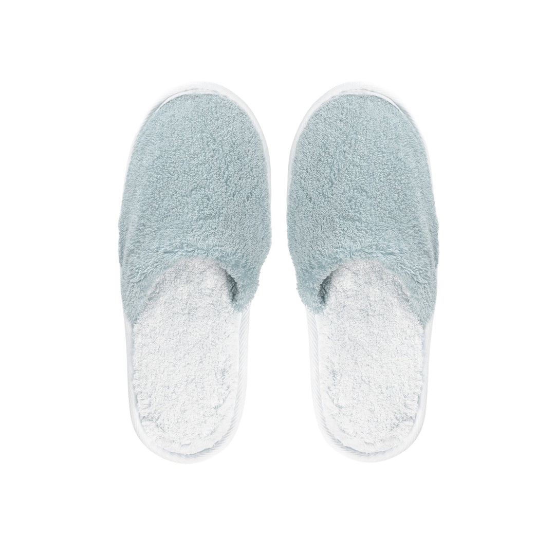 Graccioza "Bicolore" Slippers in Sea mist