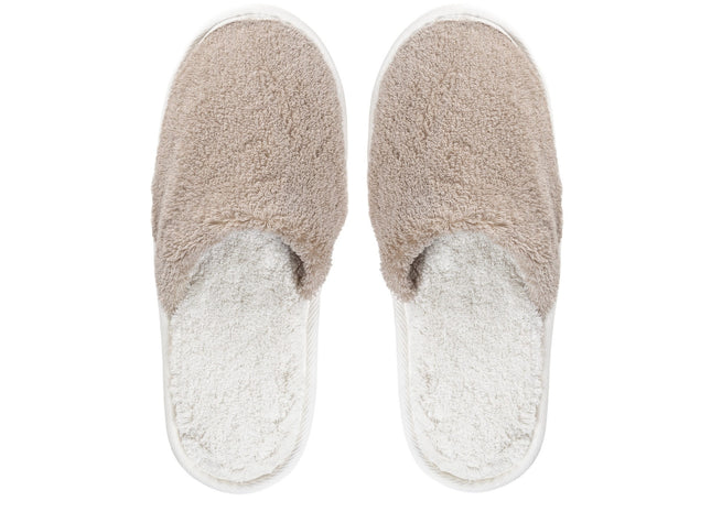 Graccioza "Bicolore" Slippers in Fog/Snow