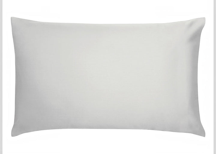 Bedeck of Belfast "400 TC Fine Linens Sateen" Pillowcase in Silver