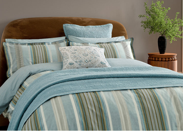 Bedeck of Belfast "Oscar" Duvet Cover Set in Olive