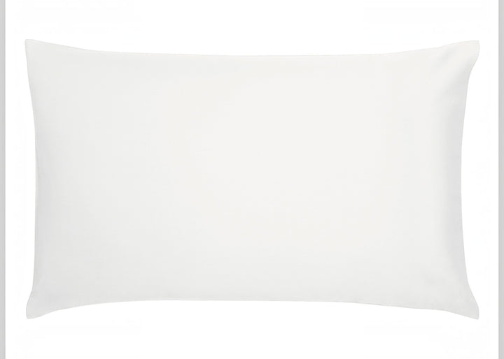 Bedeck of Belfast "400 TC Fine Linens Sateen" Pillowcase in White