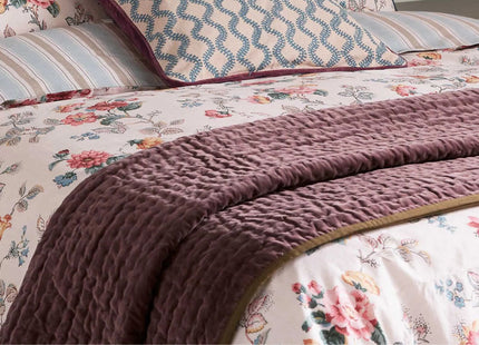 Bedeck of Belfast "Elinor" Quilted Throw in Multi
