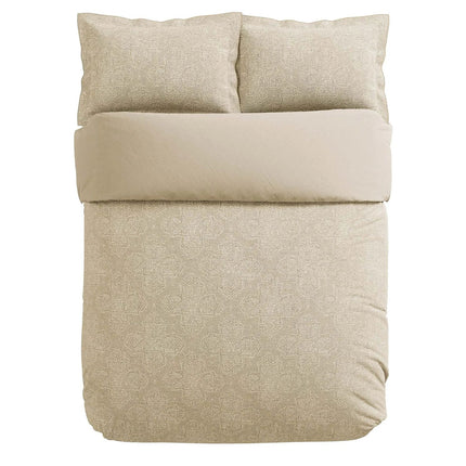 طقم غطاء لحاف "سيبيل" من Bedeck of Belfast بلون بيض البط