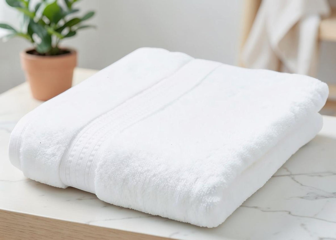 Bedeck of Belfast "Alessa" Towels in White
