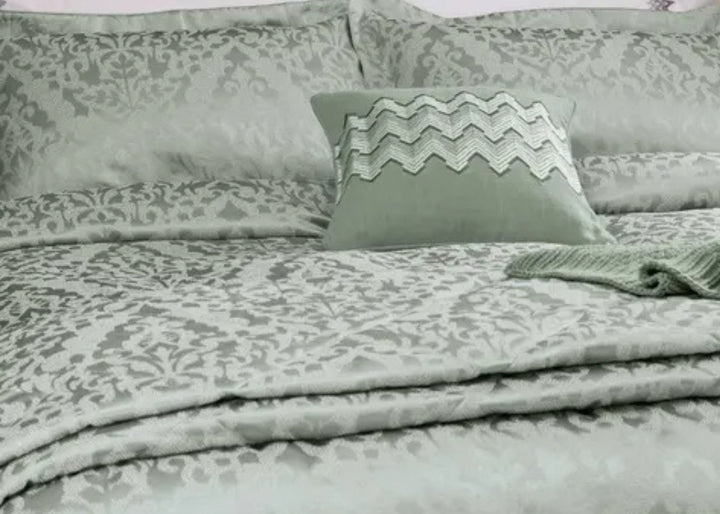 Bedeck of Belfast "Kadir" Bedspread  in Sage