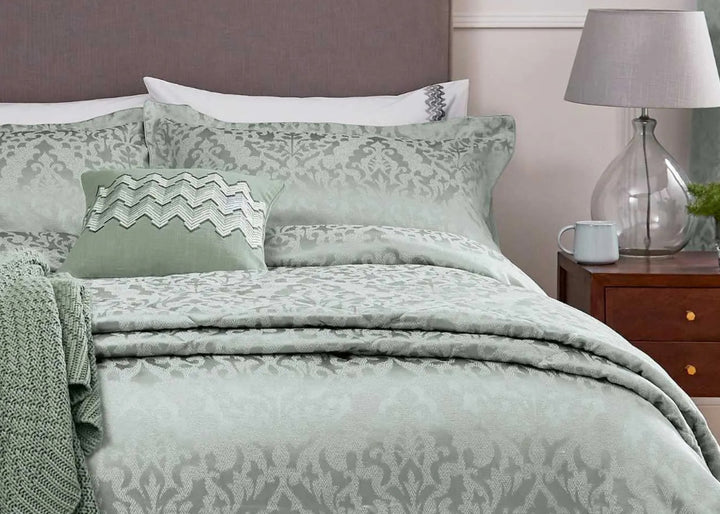 Bedeck of Belfast "Kadir" Bedspread  in Sage