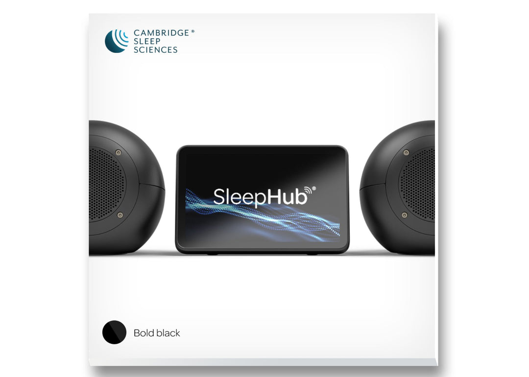 Cambridge Sleep Sciences "Sleep Hub" Bedside Device in Black