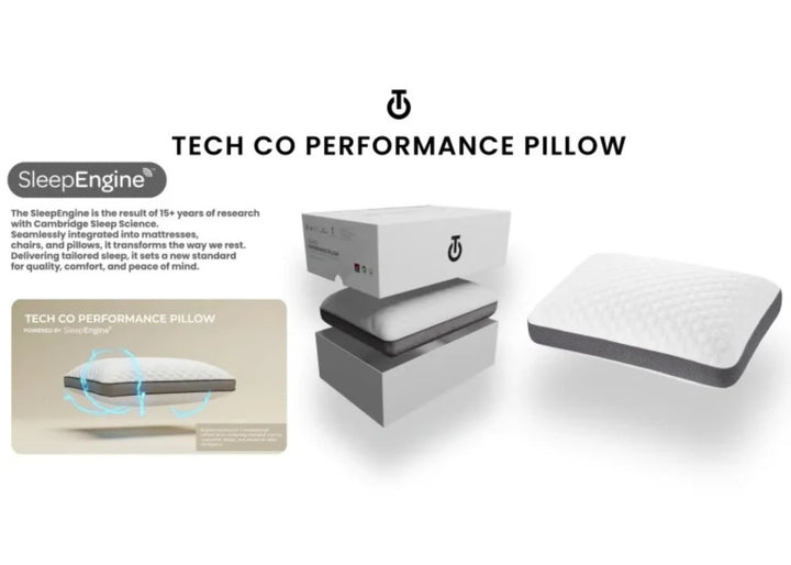 Cambridge Sleep Sciences Performance Pillow with SleepEngine Sound Technology
