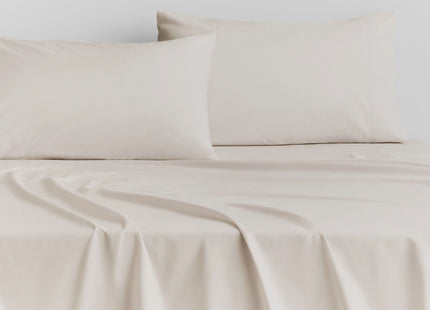 Sheridan "500 Thread Count" Super Smooth Cotton Sateen Sheet in Chalk