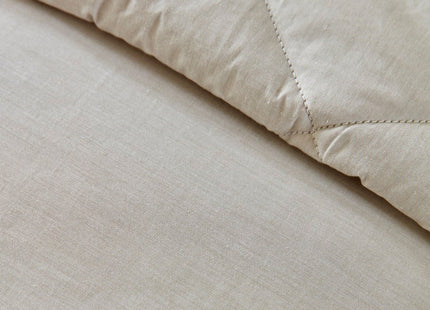 Christy "Stornoway Chambray" Duvet Cover Sets in Stone (Beige)