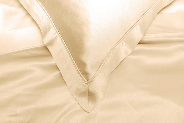 Mayfairsilk "Mulberry Silk" Flat Sheet in Champagne