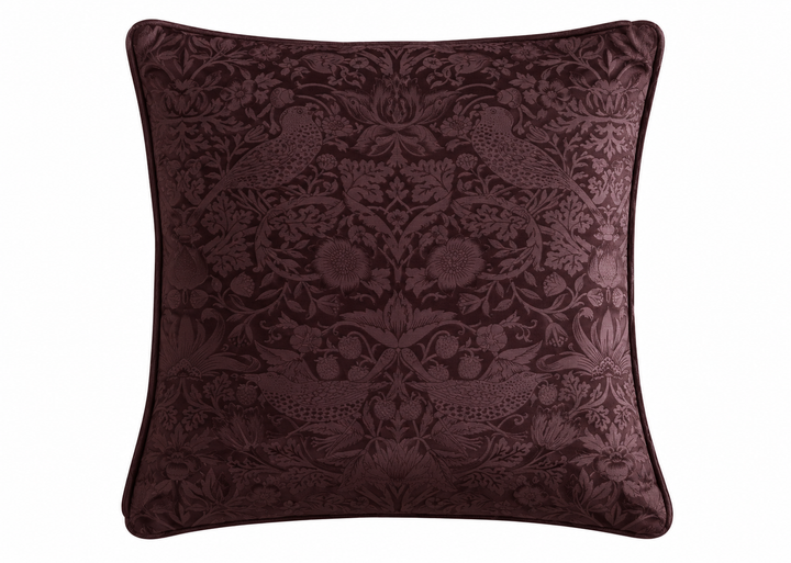 William Morris At Home "Strawberry Thief" Decorative Cushion