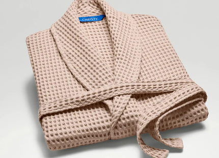 Christy "Waffle" Bathrobe in Blush
