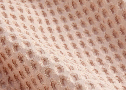 Christy "Waffle" Bathrobe in Blush