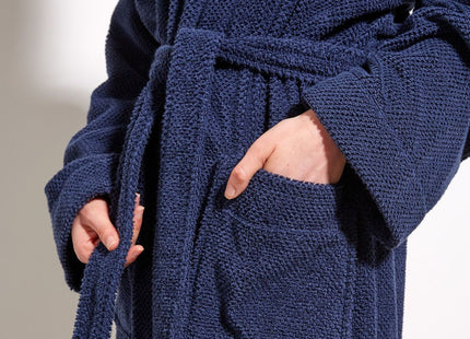 Christy "Brixton" Bathrobes in Midnight Blue