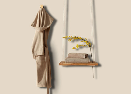 Christy "Brixton" Bathrobes in Pebble