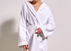 أردية حمام كريستي "بريكستون" باللون الأبيض