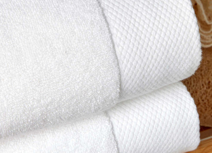 Christy "Luxe" Turkish Cotton Bath Towels in White