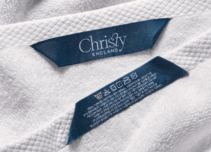 Christy "Luxe" Turkish Cotton Bath Towels in White