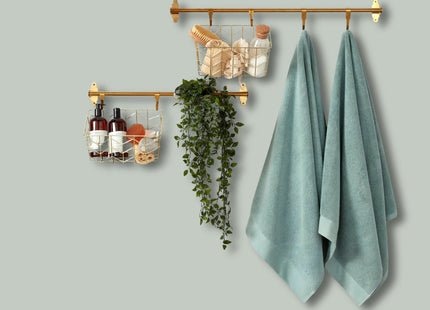 Christy "Luxe" Bath Towels Collection in Surf Green