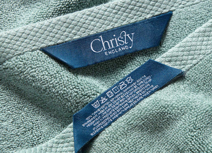 Christy "Luxe" Bath Towels Collection in Surf Green