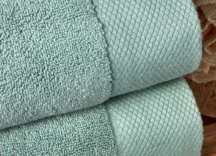 Christy "Luxe" Bath Towels Collection in Surf Green