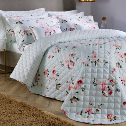 Christy "Clarence" Bedspread Sets in Ruby
