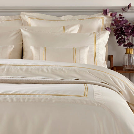 Christy "Coniston" 300 Thread Count Duvet Cover Sets in Cream
