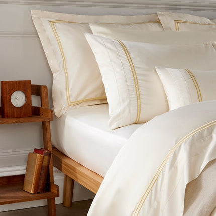 Christy "Coniston" 300 Thread Count Duvet Cover Sets in Cream