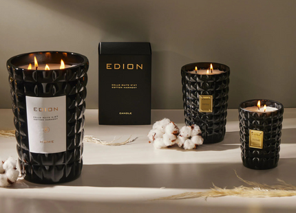 Edion "Cello Suite n.27 Cotton Harmony Bianca" Scented Candle