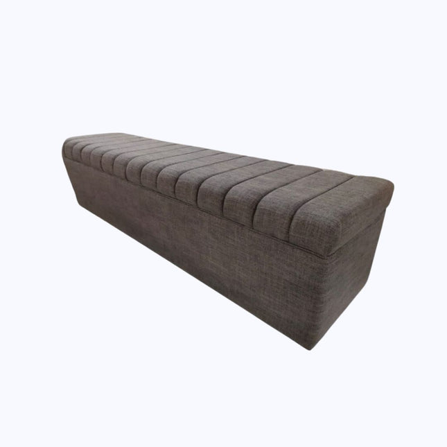 Linen Obsession "Devon" Ottoman Storage Bench