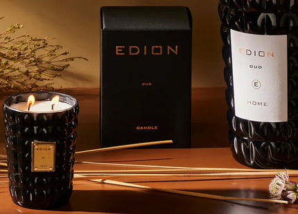 Edion "Cello Suite Oud Nero" Scented Candle