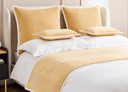 Christy "Eltham" Decorative Filled Cushion in Camel