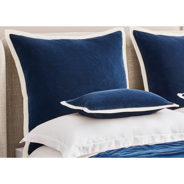 Christy "Eltham" Decorative Filled Cushion in Navy