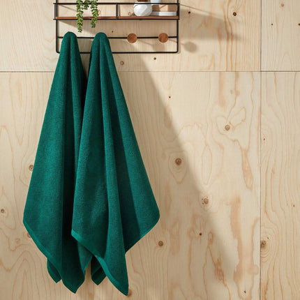 Christy "Brixton" Bath Towels Collection in Emerald Green