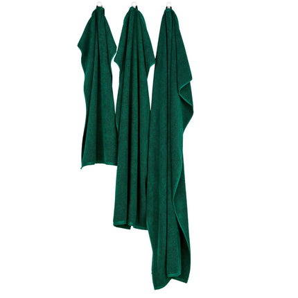 Christy "Brixton" Bath Towels Collection in Emerald Green