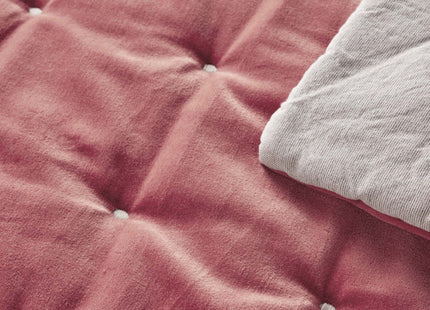 Christy "Jaipur" Throw in Garnet - 140 x 200 cm