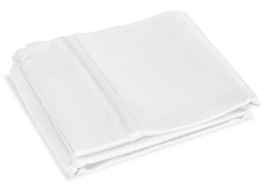 Mayfairsilk "Mulberry Silk" Flat Sheet in Brilliant White